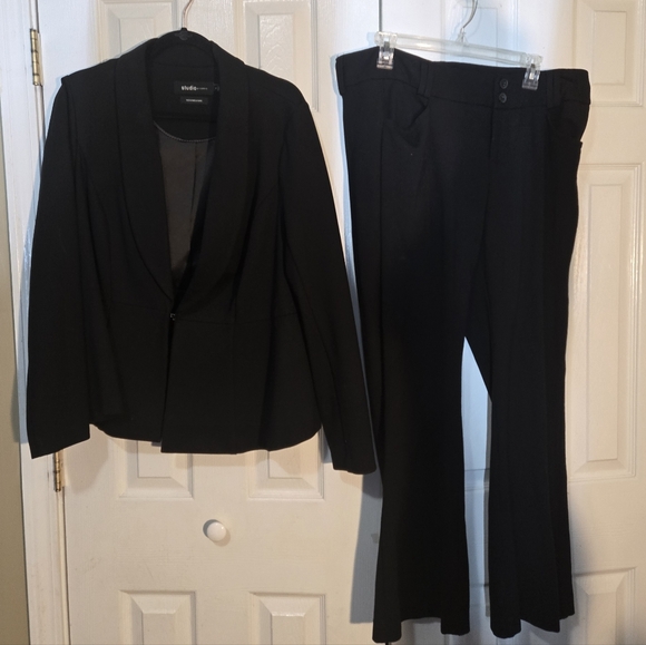 Torrid Studio Two Piece Set Black Blazer Pants